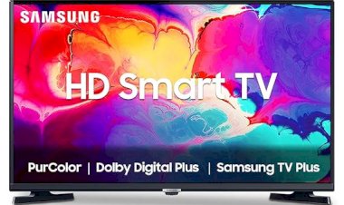 Samsung 80 cm (32 inches) HD Ready Smart LED TV UA32T4380AKXXL (Glossy Black